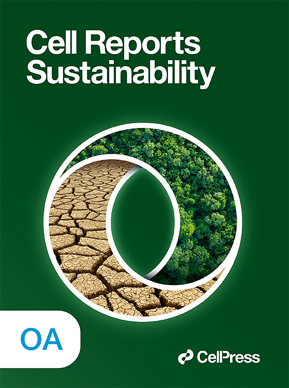 Go to journal home page - Cell Reports Sustainability